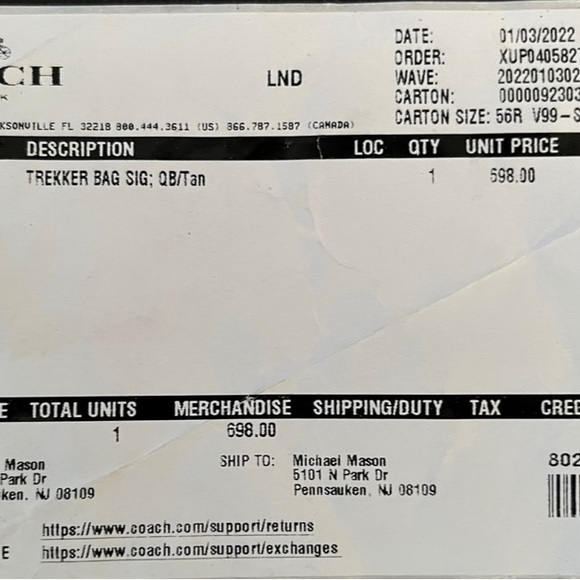 Trekker Bag In Signature Canvas - Picture 2 of 8